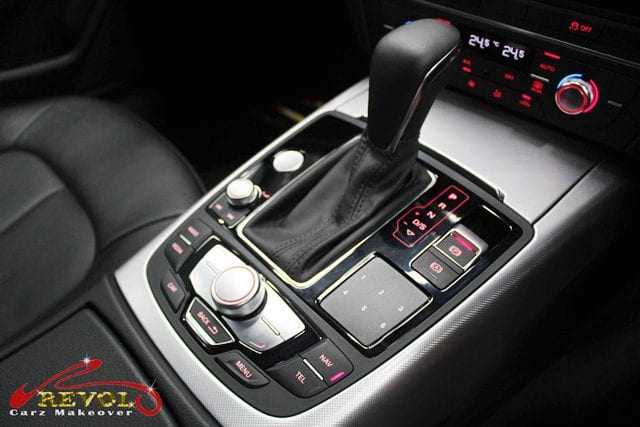 a6 - gearshift console