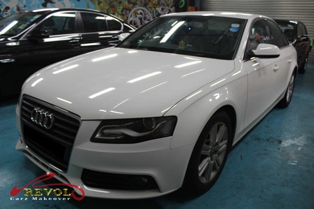 AUDI A4 1.8T with ZeTough Ceramic Paint Protection Coating