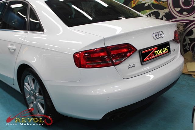 AUDI A4 1.8T with ZeTough Ceramic Paint Protection Coating