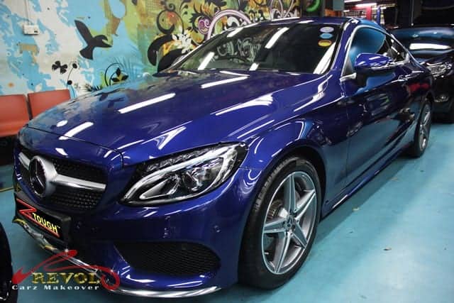 MERCEDES BENZ C180 COUPE AMG LINE with Ceramic Coating
