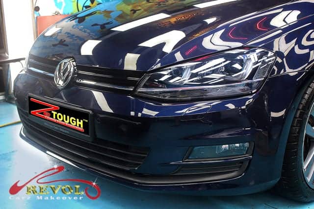 Repainting with Coating Protection of Volkswagen Golf A7