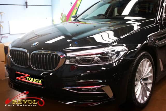 ZeTough Ceramic Paint Protection Coating on BMW 520i