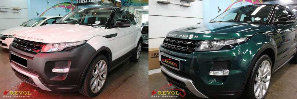 Range Rover Color Change