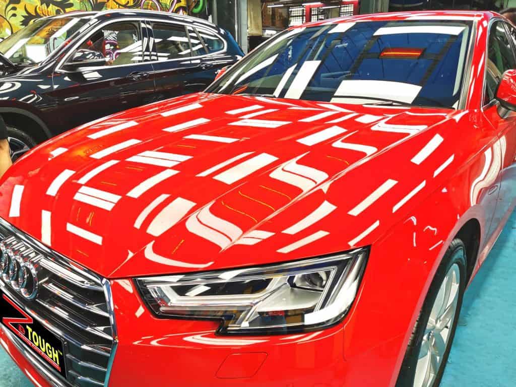 Sizzling Hot Audi A4 With ZeTough Paint Protection