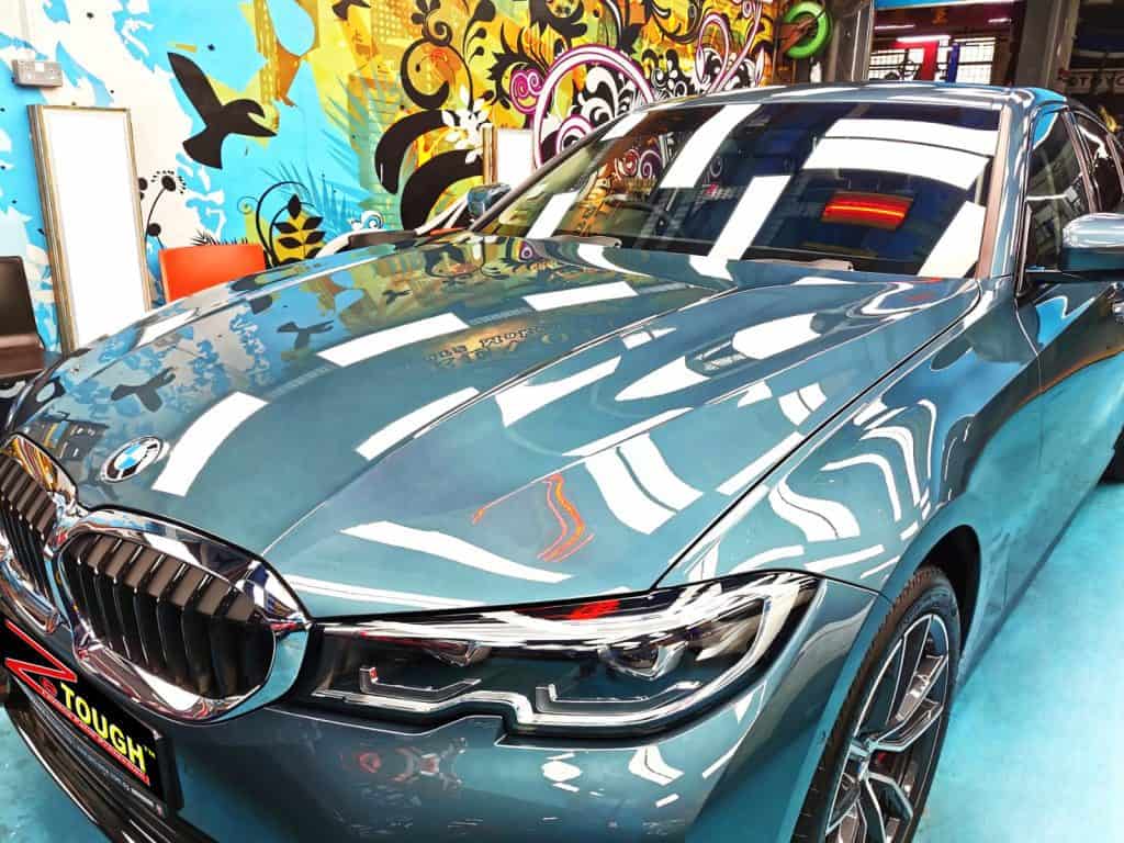BMW 320i of Mr.Nordin send in For ZeTough Ceramic Paint Treat