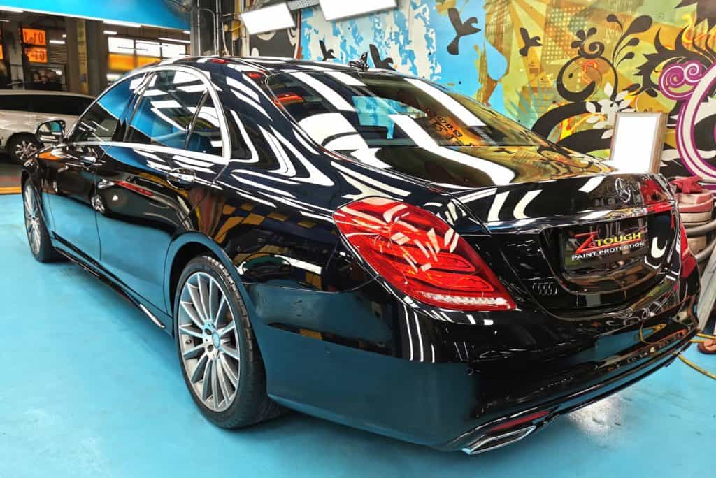 Mercedes Benz S400 Looks Astonishing With Paint Protection