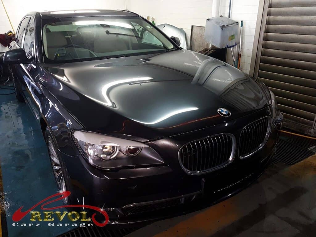 BMW 750i for Rear suspension replacement