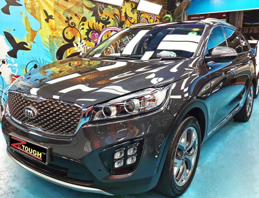 Kia Sorento looking good in our Ceramic Paint Protection