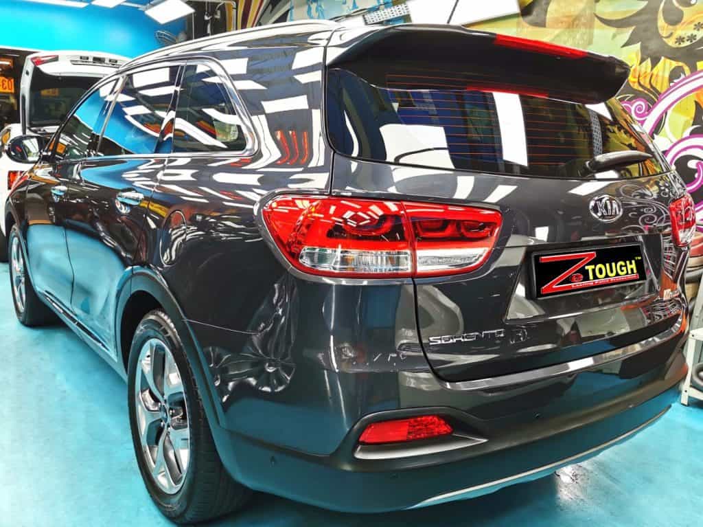 Kia Sorento looking good in our Ceramic Paint Protection