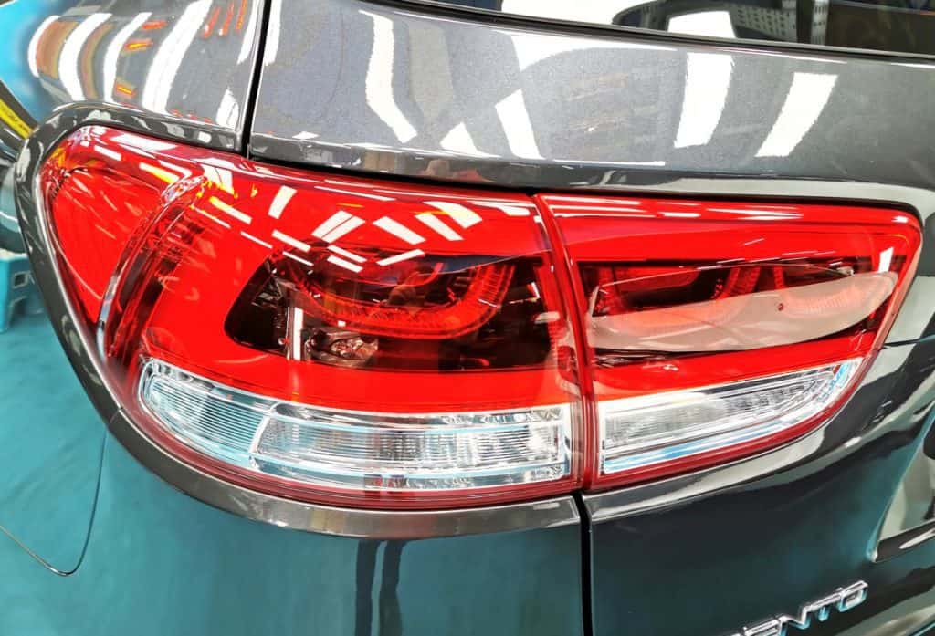 Kia Sorento looking good in our Ceramic Paint Protection