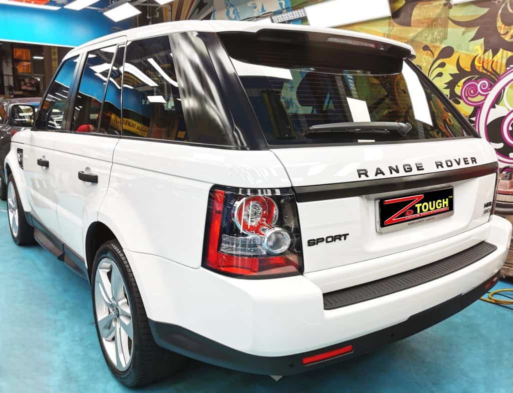 Range Rover sent for Ceramic Paint Protection Services