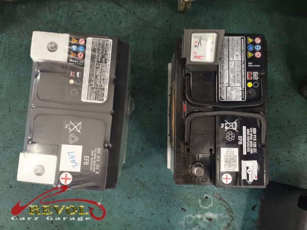 VW Case Study 4: Leak in mechatronics, Battery replacement