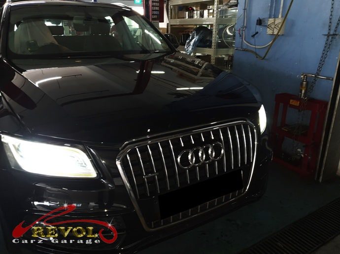 Audi Case Study 12 - Mr. Sung and his off Audi Q5 headlights