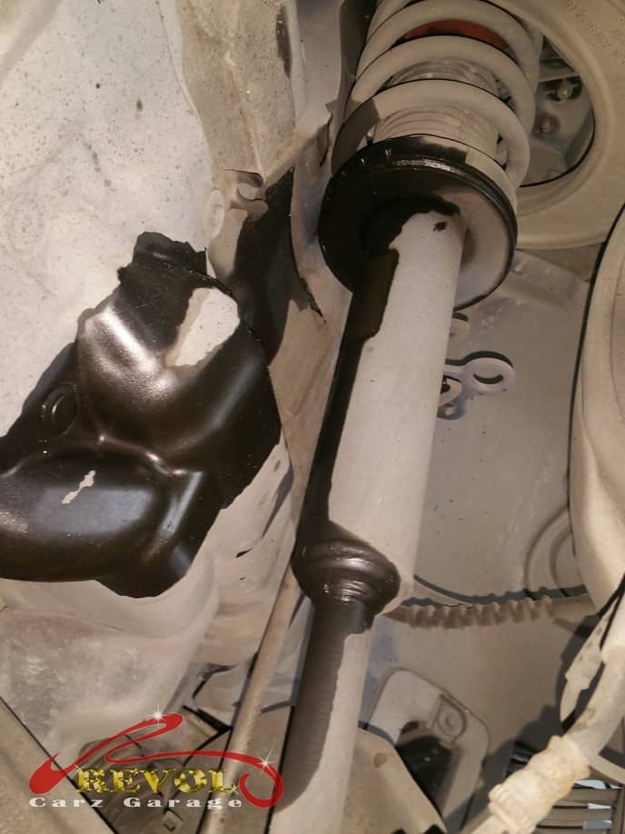 BMW Case Study 14: Replaced Anti-roll Bar and Front Absorber