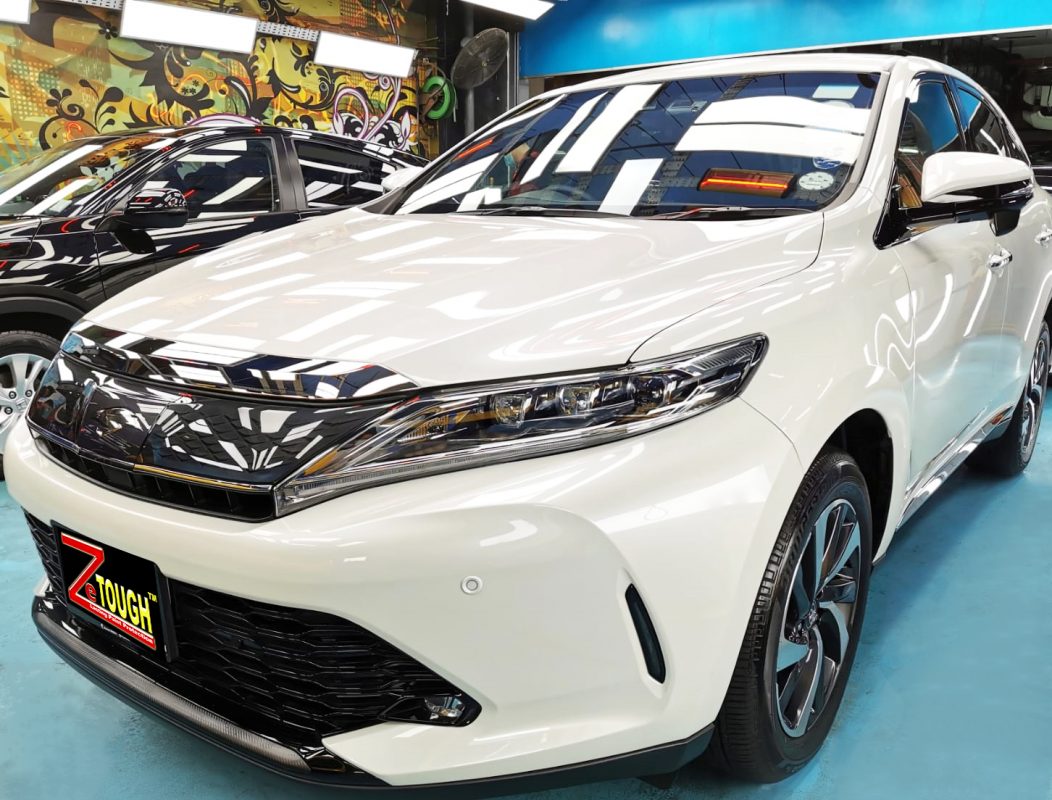 Toyota Harrier armored with Ceramic Paint Protection Coating