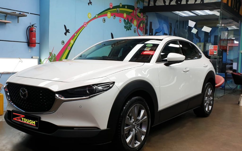 Titanium Paint Protection on Mazda CX-30 looks Smashing!