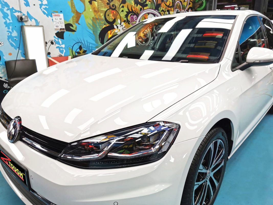 Titanium Coating Treatment for a Winsome Volkswagen Golf