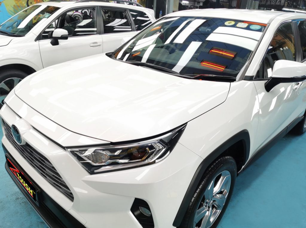 A Dashing Toyota RAV4 for Ceramic Paint Protection Coating Revol Carz Singapore