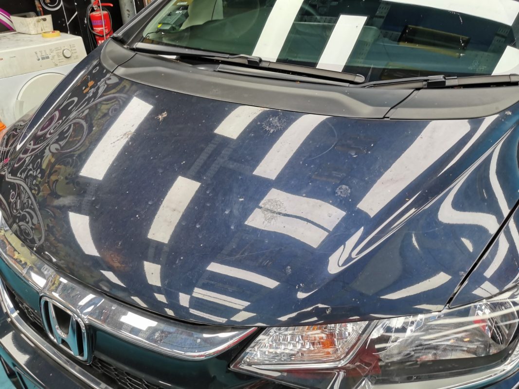 Full Car Spray Painting for Honda Fit - Restored beauty