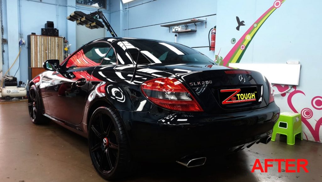 Day 7 Follow up on the Mercedes Benz SLK200 Full Car Respray