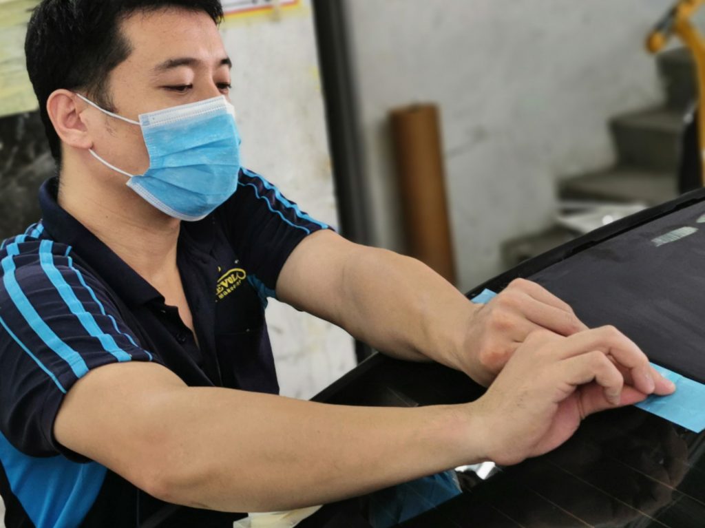 Day 5 Following up on the Full Car Spray Painting for Mercedes Benz E200!