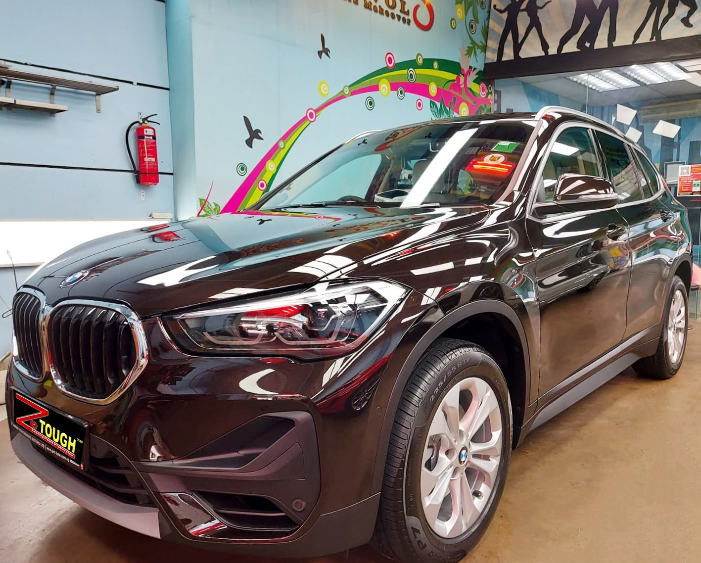 This Handsome BMW X1 Underwent for a Ceramic Paint Protection Coating!