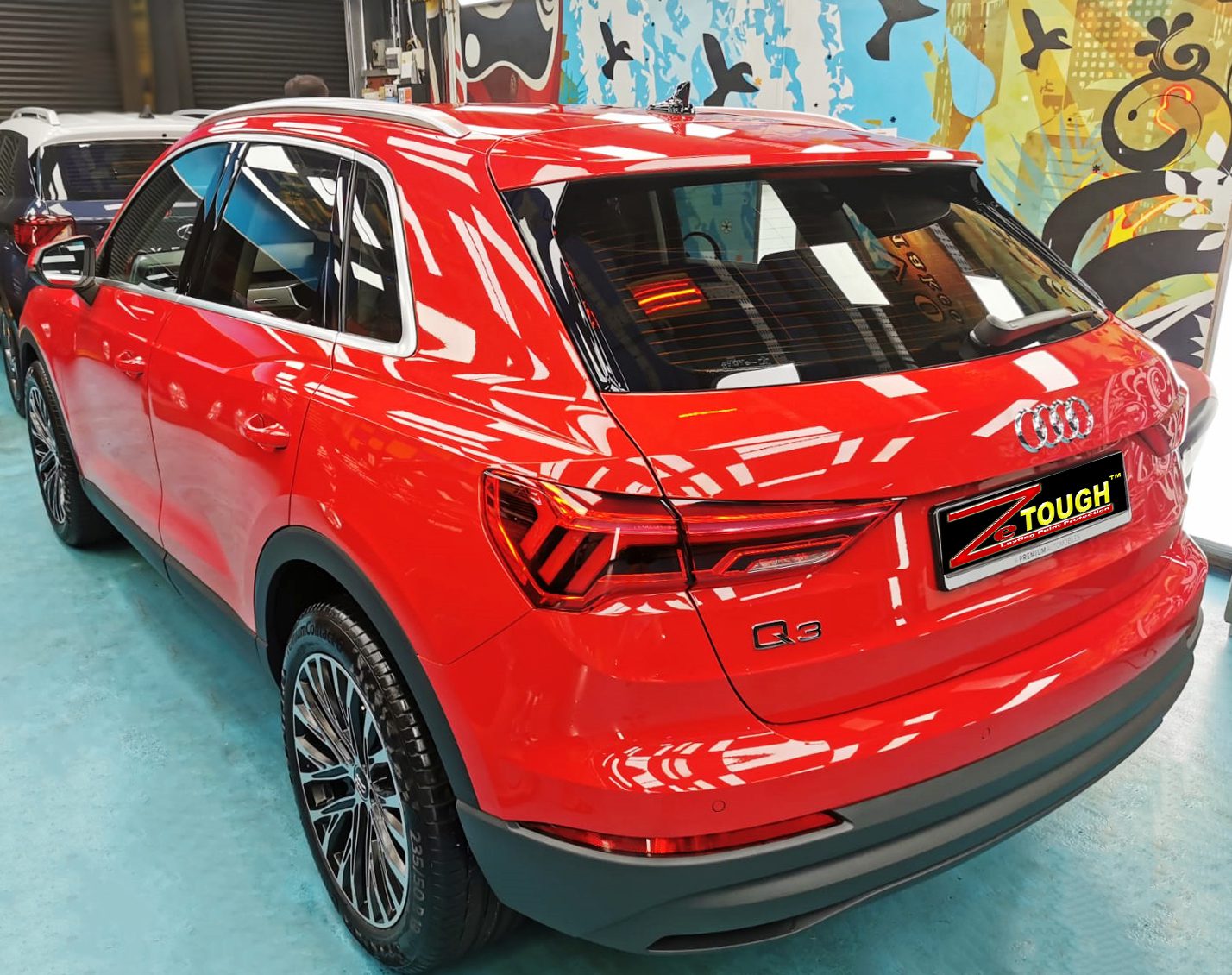 This Goodlooking Red Audi Q3 Sent In For An Ultimate Grooming with