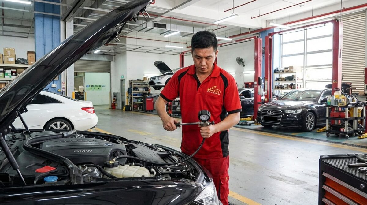 coolant-leak-repair-pressure-test